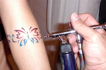 Airbrush Tattoo Artists